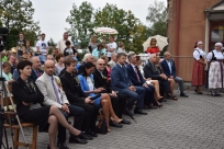 Uczestnicy dożynek